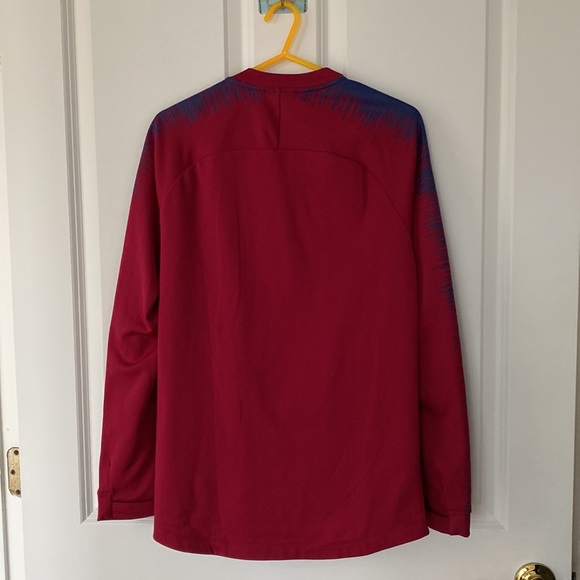 Junior Nike FC Barcelona Jacket FB Deep Maroon/Blue - Picture 5 of 9